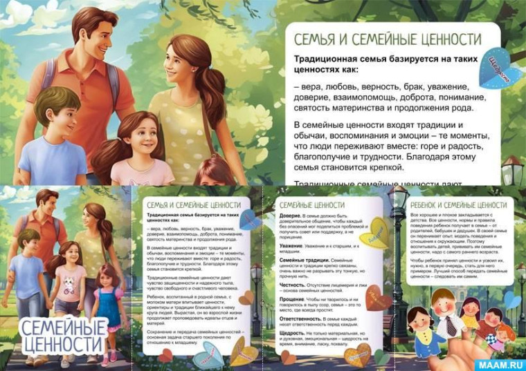 2024 год Семьи. Семейные ценности..